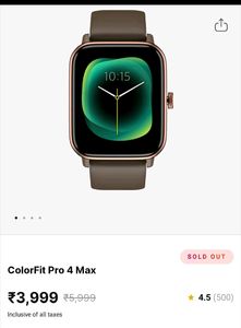 Noise Smart Watch (9 months Old)