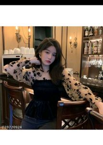 Korean Net Tops For Women