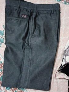 Men's Charcoal Grey Trousers