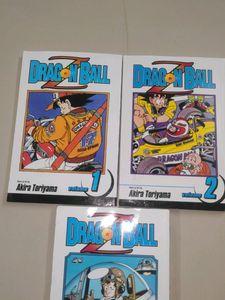Dragon Ball Z Volume 1 2 3 Manga Comics