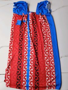 "Pack of 3 Vibrant Lycra Bedtime Comfort Gowns for