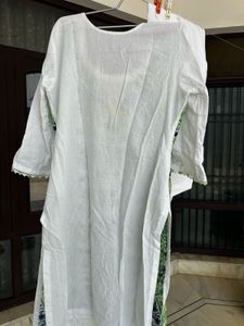 beautiful cotton salwar suit with embroidery the d