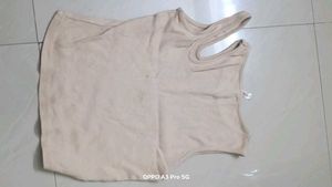 Beige Tank Top