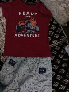 Kids Adventure Tee &amp; Shorts Set