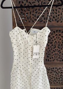 Zara Limited Edition Polka Dot Mini Dress