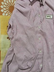 Chic Striped Button-Up Top