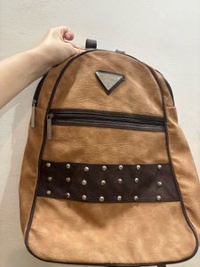 Brown leather backpack | BRAND NEW ✅