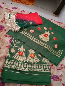 rajputi poshak without stitch