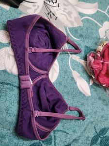 Comfortable Purple Bra