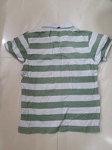 Men's Striped Polo T-Shirt