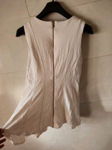 White Sleeveless Top
