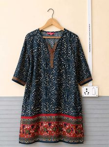 Designer Multicolour Long Kurti (Women)