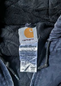 Men's Carhartt Navy Hooded Jacket