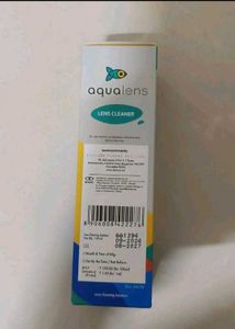 New Unused Aquelens Lens Cleaner 100ml