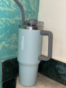 Personalized Tumbler with Straw