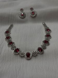Ruby Red Jewellery Set ✨❤️