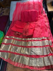 unstitched lehangas