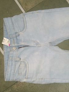Light Wash Wide Leg Jeans