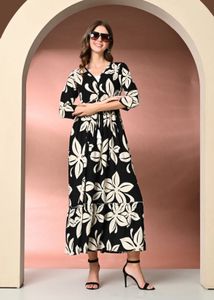 Boho Floral Maxi Dress