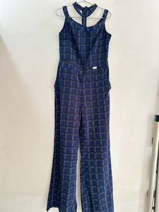 Blue Trendy Jump suit