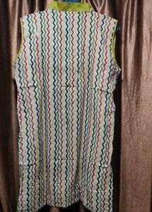 Vibrant Ethnic Sleeveless Kurti