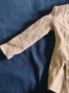 Puff Shoulder cream Blazer Vintage Style Xs/S/M