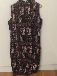 Boho Paisley Print Sleeveless Blouse
