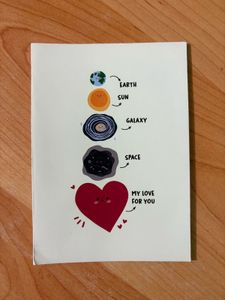 NEW Writeable Cute Love Greeting Card