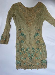 Embroidered Georgette Kurta suit pakistani