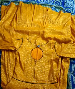 Yellow Desinger Frock