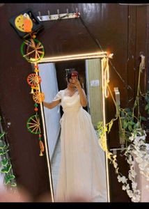 Elegant White Gown