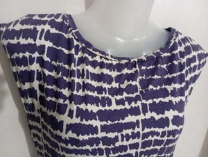 Women's Sleeveless Print Sheath Dress