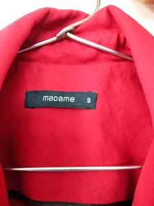 Red Casual Jacket