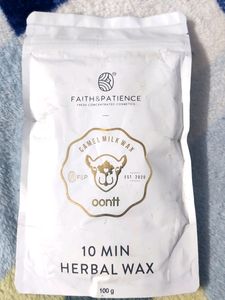 Faith & Patience Camel Milk Herbal Wax 10 Mins