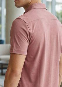 Men's Short Sleeve Button-Up Shirt