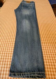Relaxed Straight Fit Denim Jeans