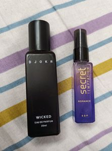 Combo Of DJOKR & Secret Temptation Perfume
