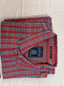 Allen Solly Plaid Slim Fit Shirt