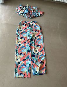 Floral Print Two-Piece Set