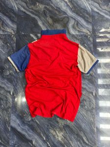 Red Men's Polo Shirt