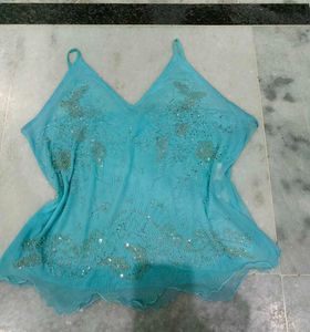 y2k Sparkling Chatpata beaded Top