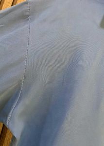 Blue and pink  Oversized Button-Up Shirt