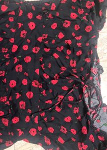 Boho Off-Shoulder Floral Midi Dress