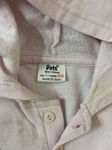 Cute Baby Pink Animal Pajama Set