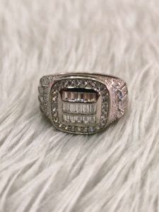 Sparkling Gemstone Ring 925 silver
