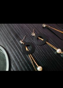 Elegant Pearl Drop Earrings