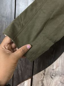 Olive Green Trench Coat