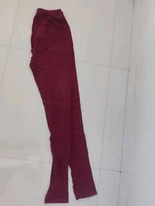 Maroon Leggings