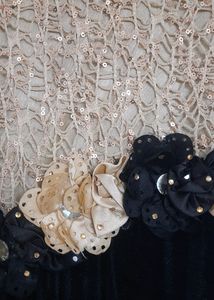 Black And Golden Gown