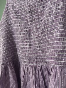 Zudio Purple Smocked Cami Top